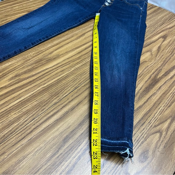 Veronica Beard Debbie 10” Skinny Jeans in Bright Blue - Picture 10 of 12